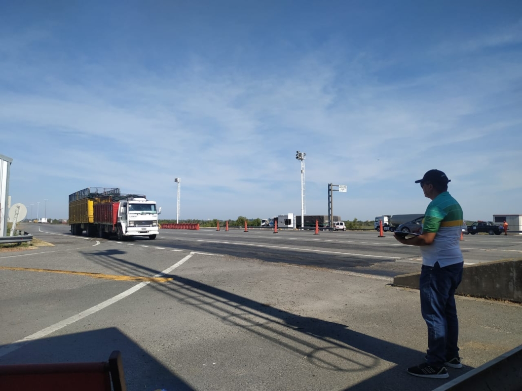 Monitoreo y conteo de transporte de cargas en Argentina